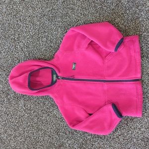 Pink L.L. Bean Fleece jacket